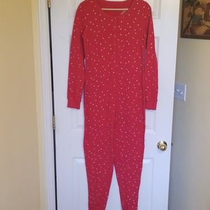 ⛄ Silver Polka Dot Onesie Sleepwear